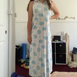 Vintage vacation beach dress